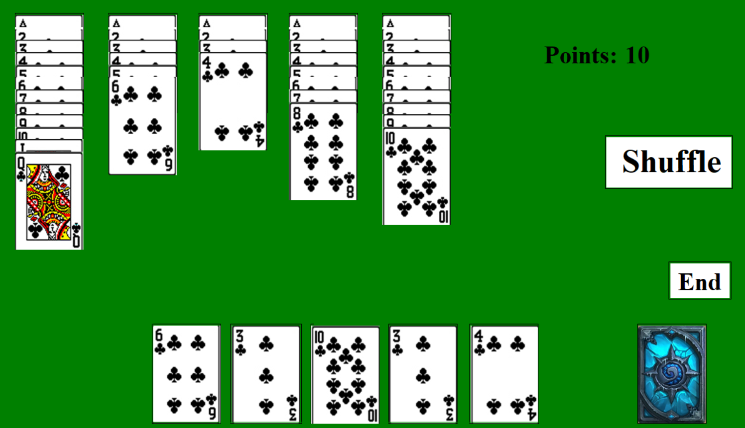 Solitair 2.0 game page